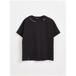 Футболки CONTE LD 1738 Свободная футболка из хлопка с вышивкой