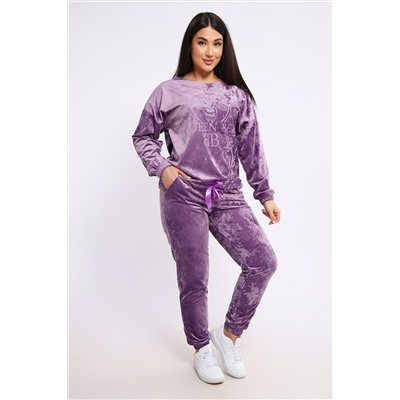 Костюм с брюками велюровый 635П НАТАЛИ, 1225350