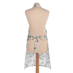 Фартук «Доляна. Эвкалипт», белый 60×70 см, 100% хлопок, рогожка 164 г/м²