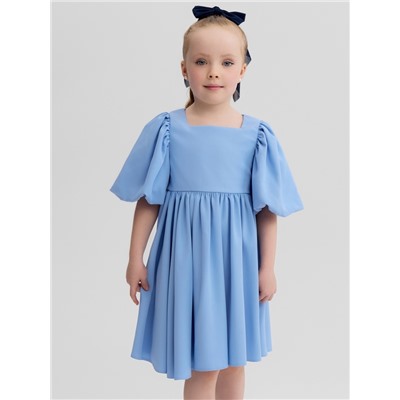 Платье нарядное для девочки MINAKU: Party Dress, голубое, рост 104-110 см