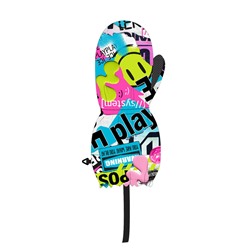 Краги текстильные для девочек