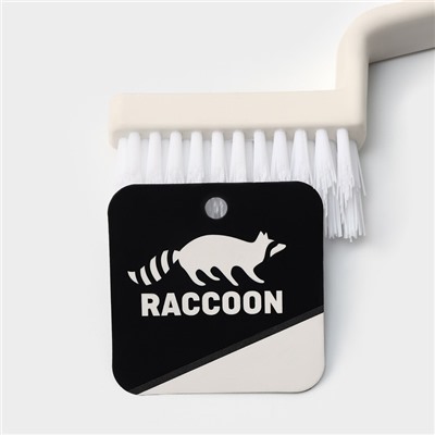 Щётка для сложных загрязнений Raccoon Breeze, 20×2.5 см, жесткий скошенный ворс 3 см