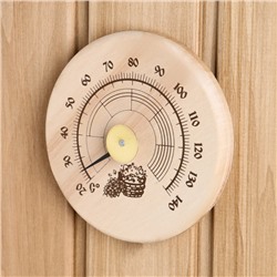 Термометр для бани и сауны «Круглый», биметаллический