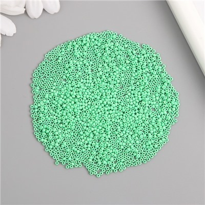 Бисер стекло 12/0 «Бирюзовый», ровный №680, 450 г