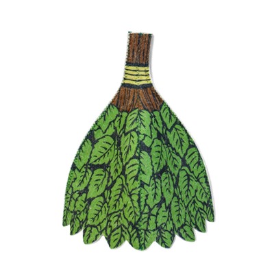 Шапка для бани и сауны «Веник», полиэфир 70%, шерсть 30%