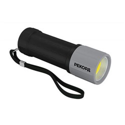 Фонарь МR-270 (3хLR03)  1W  COB-диод,  резинопластик, 80 Лм РЕКОРД