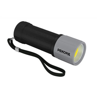 Фонарь МR-270 (3хLR03)  1W  COB-диод,  резинопластик, 80 Лм РЕКОРД