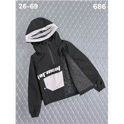 Куртка 686 серый