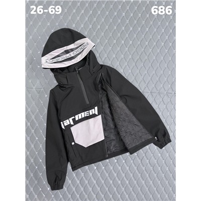 Куртка 686 серый