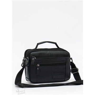 Сумка мужская кожаная 9073AM black Allan Marco