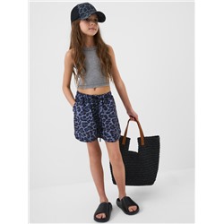 Шорты текстильные плавательные для девочек