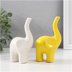 Фигурка керамика «Слоник», цветной, 5.5×7.5×12.5 см, МИКС