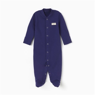 Комбинезон детский MINAKU темно-синий, рост 80-86 см