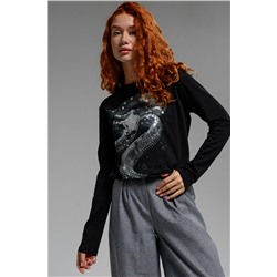 8516 Футболка с длинным рукавом женская