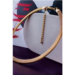 Дизайнерский чокер-обруч Жгут, 8мм + Подарок