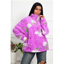 1075 Толстовка женская (Сиреневый)