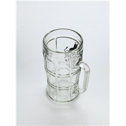 Кружка пивная стеклянная «Ныряй в пятницу», 500 мл