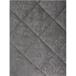 Набор покрывало и чехлы на подушку - Кристалл, цвет графит