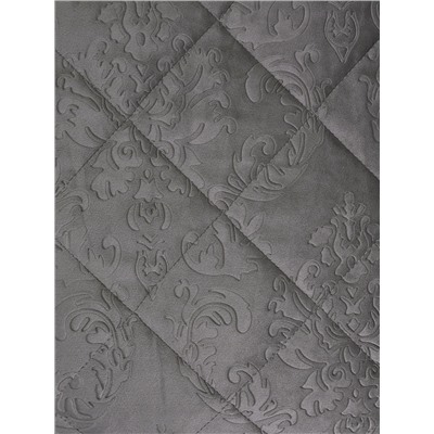 Набор покрывало и чехлы на подушку - Кристалл, цвет графит