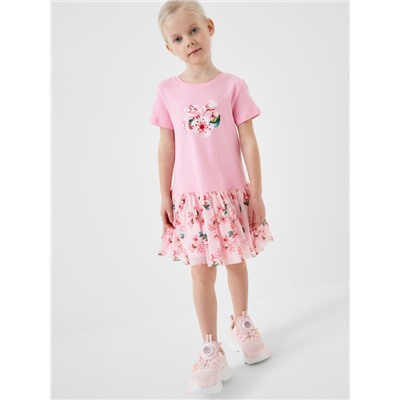 Платье трикотажное для девочек