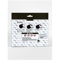 Рулетка DIIL, 5 м, до 40 кг, лента, прорезиненная ручка, зелёная