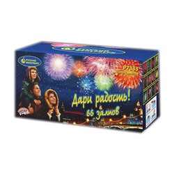 Фейерверк Р7333 Дари радость! (0,8" х 66)