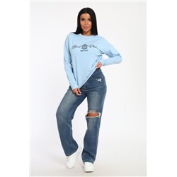 Толстовка женская SPORT (Голубой)