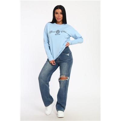 Толстовка женская SPORT (Голубой)