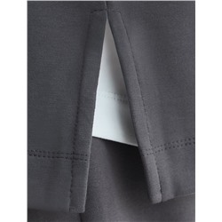 Брюки из облегченного футера с эластаном