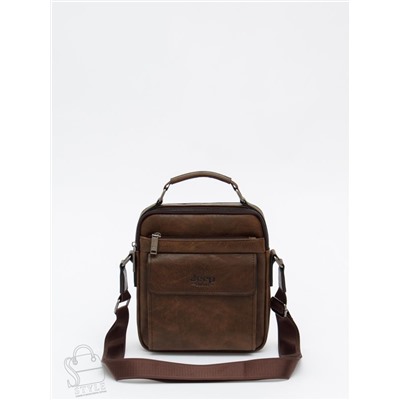 Сумка мужская 8805-2 brown Jeep в Новосибирске