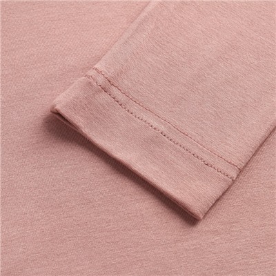 Пижама женская (лонгслив, брюки) MINAKU: Home collection, розовая, размер 48