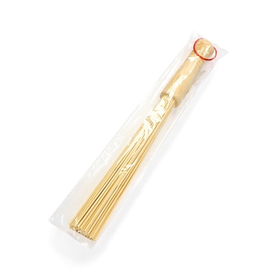 Веник массажный из бамбука, 36 см, прут 0.2 см, Добропаровъ