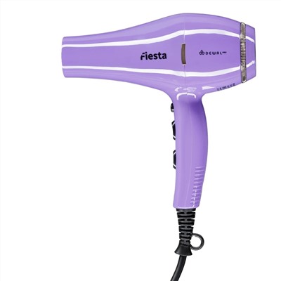 Dewal Фен для волос с ионизацией / Fiesta 03-2010 Lavender, 2600 Вт 24153