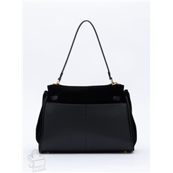 Сумка женская кожаная 2320YF black Polina&Eiterou