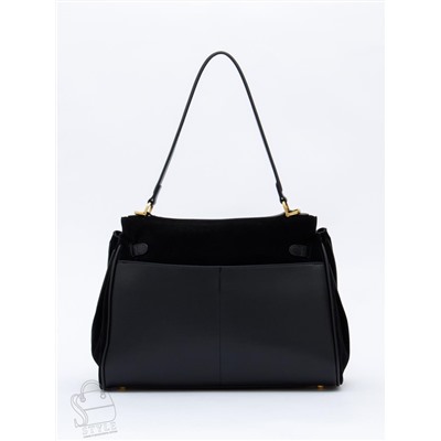Сумка женская кожаная 2320YF black Polina&Eiterou