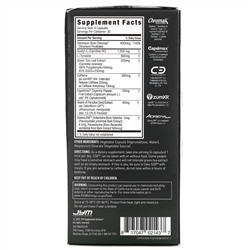 JYM Supplement Science, SS8 Super Shredded, улучшенное жиросжигающее средство, 120 вегетарианских капсул