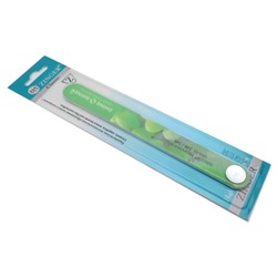 Zinger Пилка для ногтей абразивная прямая (с запахом винограда) / Classic SNS-03, 240/240 грит, зеленый 1220