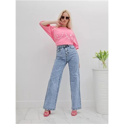 Джинсы женские трубы УЦЕНКА