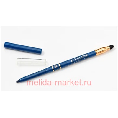 Eveline Карандаш для глаз механический Eye Max с растушевкой dark blue(срок истек)