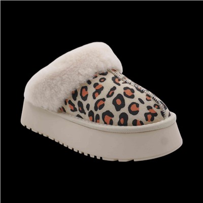 Угги (тапочки) на меху S110 бежевые