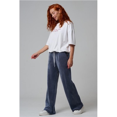 67190 брюки женские (Темно-серый)