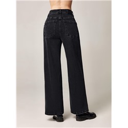 Брюки джинсовые женские CONTE CON-493 Широкие джинсы wide leg