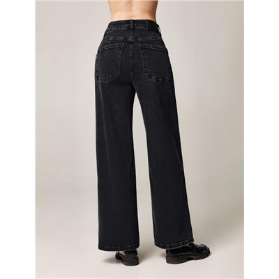 Брюки джинсовые женские CONTE CON-493 Широкие джинсы wide leg