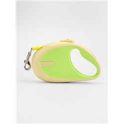 Рулетка - поводок для собак, лента 3 метра, зелёная