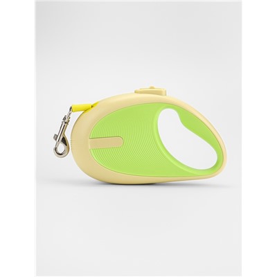 Рулетка - поводок для собак, лента 3 метра, зелёная