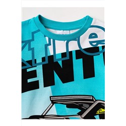 Фуфайка трикотажная для мальчиков (футболка) PLAYTODAY, 1243123