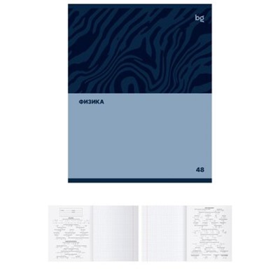 Тетрадь  48л "Single colour-Физика" со справ. материалом 63780 BG