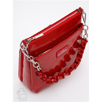 Сумка женская кожаная 923TH red Polina&Eiterou