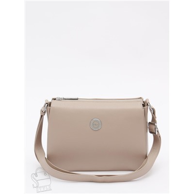 Сумка женская кожаная 0529C apricot Polina&Eiterou в Новосибирске