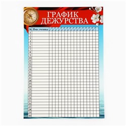 Плакаты для оформления классного уголка «Корабль», А4, 5 листов